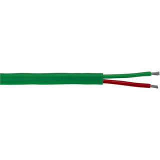 Extension- and compensating cables, paired PVC, silicone, FEP or glass fibre-insulated